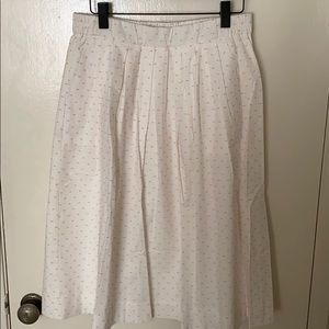 J.Crew Clipdot Skirt